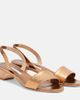 Manolo Blahnik Manolo Blahnik Patopia leather slingback sandals - 1