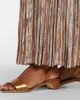 Manolo Blahnik Manolo Blahnik Patopia leather slingback sandals - 2