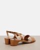 Manolo Blahnik Manolo Blahnik Patopia leather slingback sandals - 3