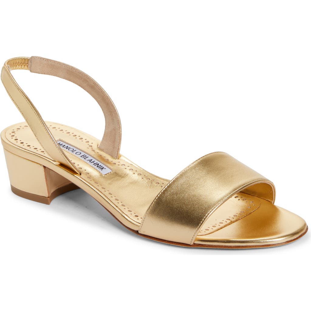 Manolo Blahnik Manolo Blahnik Patopia Slingback Sandal
