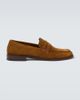 Manolo Blahnik Manolo Blahnik Perry suede penny loafers - 1