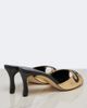 Manolo Blahnik Manolo Blahnik Pintonamu embroidered metallic leather mules - 3