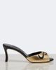 Manolo Blahnik Manolo Blahnik Pintonamu embroidered metallic leather mules - 5