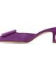 Manolo Blahnik Manolo Blahnik Purple Maysale Heels - 3