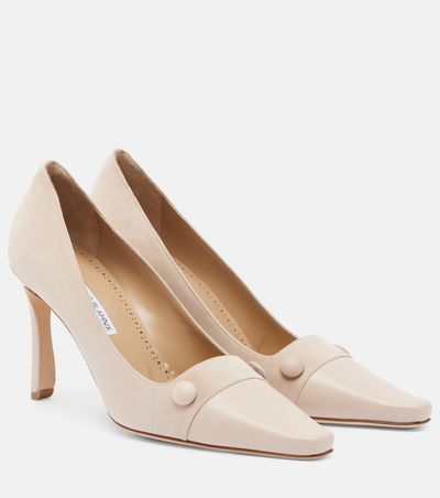 Manolo Blahnik Manolo Blahnik Quantapla suede pumps