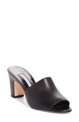 Manolo Blahnik Manolo Blahnik Rapallarbar Block Heel Slide Sandal