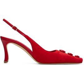 Manolo Blahnik Manolo Blahnik Red Alexapla Heels