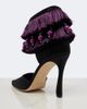 Manolo Blahnik Manolo Blahnik Sorolla embellished fringed satin pumps - 5