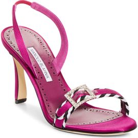 Manolo Blahnik Manolo Blahnik Sumbasan Buckle Slingback Sandal