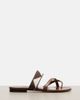 Manolo Blahnik Manolo Blahnik Susastra cotton-trimmed leather sandals - 5