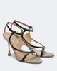 Manolo Blahnik Manolo Blahnik Tibula snake-effect leather sandals - 1