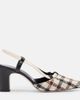 Manolo Blahnik Manolo Blahnik Vestal checked slingback pumps - 4