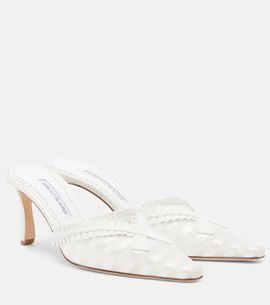 Manolo Blahnik Manolo Blahnik Voluptia organza mules