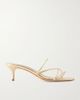 MANOLO BLAHNIK Ninfemu 50 leather sandals - 1
