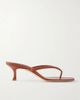 MANOLO BLAHNIK Paterno 50 leather thong sandals - 1