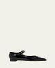Manolo Blahnik Perdiccamod Patent Leather Ballerina Flats - 1