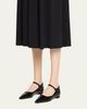 Manolo Blahnik Perdiccamod Patent Leather Ballerina Flats - 2