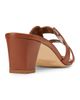 Manolo Blahnik Women's 50MM Cut-Out Leather Mules - 3