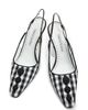 Manolo Blahnik Women's Alexa Gingham Slingback Pumps - 4