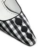 Manolo Blahnik Women's Alexa Gingham Slingback Pumps - 5