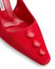 Manolo Blahnik Women's Alexapla 70MM Suede & Leather Pumps - 5