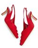 Manolo Blahnik Women's Alexapla 70MM Suede & Leather Pumps - 6