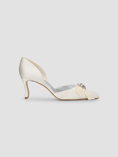 Manolo Blahnik Women's Apidosa Embellished D'Orsay Pumps