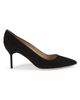 Manolo Blahnik Women's BB 70MM Suede Point Toe Pumps - 1