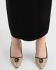Manolo Blahnik Women's Berry Snake-Embossed Leather Stiletto Pumps - 2
