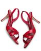 Manolo Blahnik Women's Callasli 90MM Leather Slingback Sandals - 6