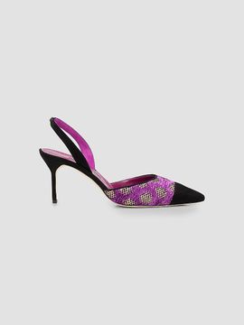 Manolo Blahnik Women's Capsli Gala Slingback Pumps