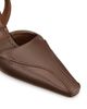 Manolo Blahnik Women's Cleosli 70MM Leather Slingback Pumps - 5