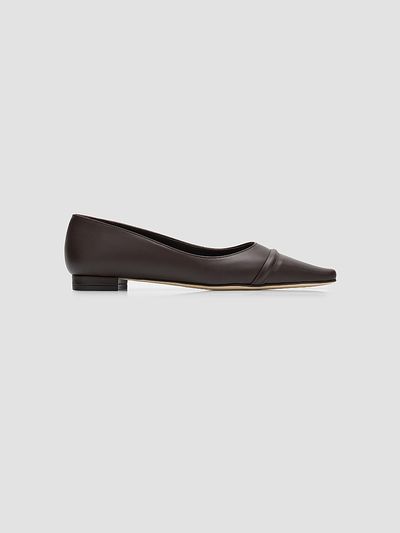 Manolo Blahnik Women's Continu Leather Flats