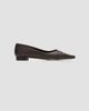 Manolo Blahnik Women's Continu Leather Flats - 6