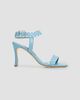 Manolo Blahnik Women's Coron Geometric Leather Sandals - 7