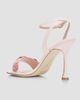 Manolo Blahnik Women's Floral Appliqué Silk Stiletto Sandals - 4