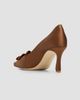 Manolo Blahnik Women's Fortan 70MM Satin Stiletto Pumps - 4