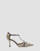 Manolo Blahnik Women's Gish 70MM Leather Pumps - 1