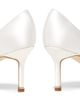 Manolo Blahnik Women's Hangisi 70MM Silk Pumps - 6