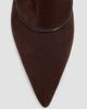 Manolo Blahnik Women's Hironu Suede Ankle Boots - 5