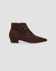 Manolo Blahnik Women's Hironu Suede Ankle Boots - 6