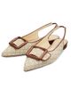Manolo Blahnik Women's Maylurabi Diamond-Pattern Slingback Pumps - 2