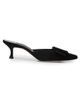 Manolo Blahnik Women's Maysale 50MM Suede Mules - 7