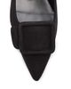 Manolo Blahnik Women's Maysale Buckle-Detail Suede Ballet Flats - 5