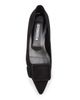Manolo Blahnik Women's Maysale Buckle-Detail Suede Ballet Flats - 6