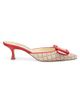 Manolo Blahnik Women's Maysalebi 50MM Buckled Mules - 7