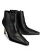 Manolo Blahnik Women's Milleta Leather Ankle Boots - 2