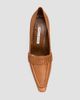 Manolo Blahnik Women's Mindita Leather Pumps - 6