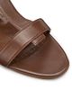 Manolo Blahnik Women's Miona Leather T-Bar Sandals - 5