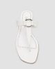 Manolo Blahnik Women's Mionasan Leather T-Bar Sandals - 5